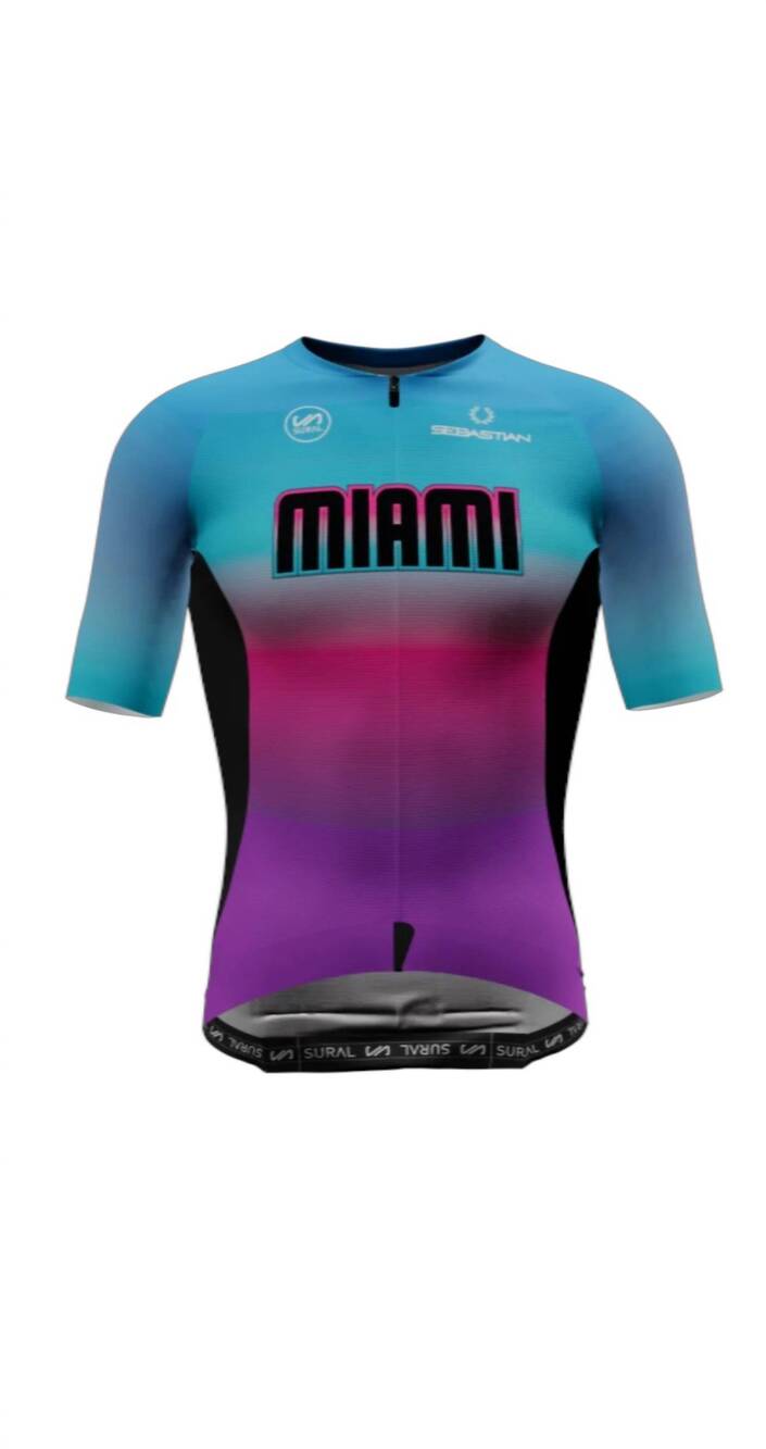 NEW SURAL SPORT women's short sleeve jersey in miami